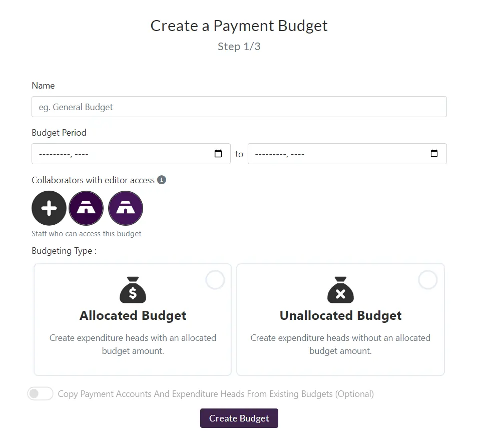 church budgeting with church software